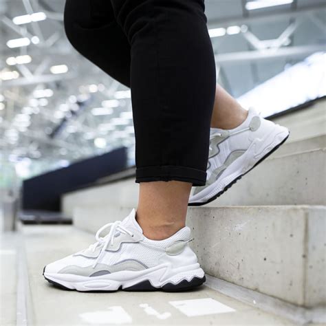 adidas ozweego white cloud|Adidas originals white OZWEEGO sneakers.